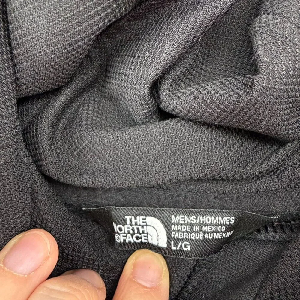 The North Face Big Spell Out Logo Long-Sleeve Activewear Hoodie Men's Large